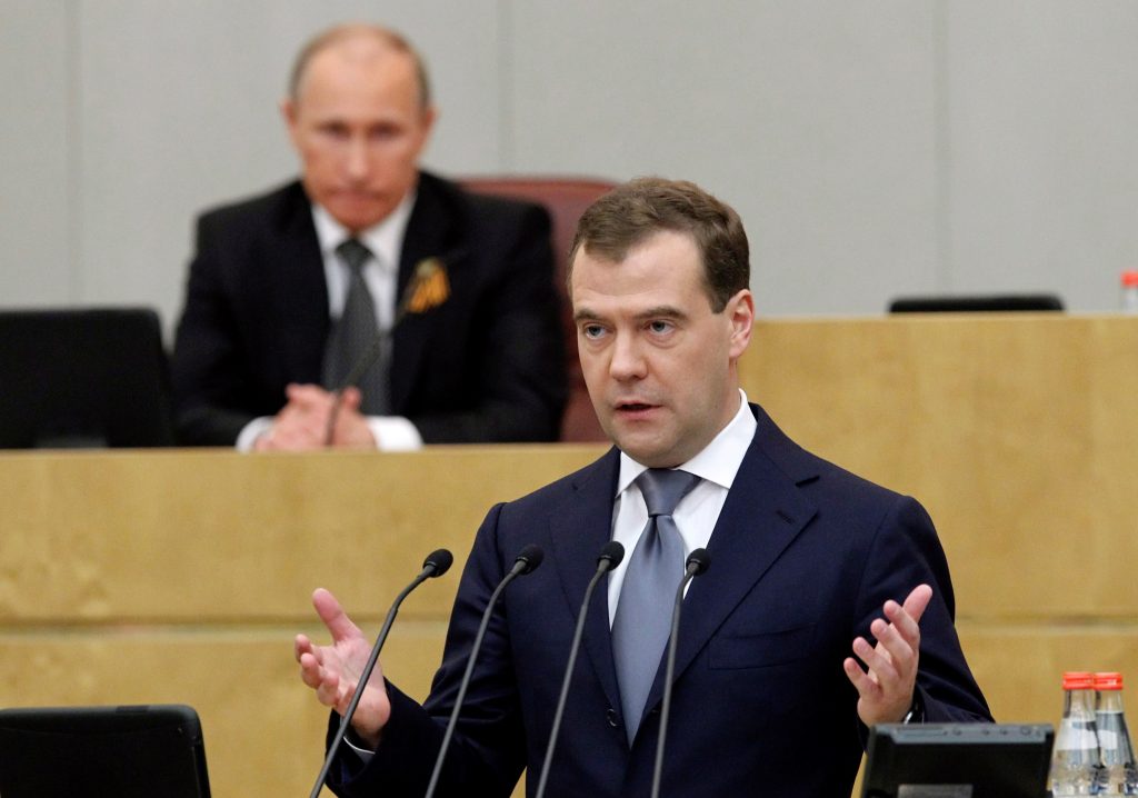 Dimite el Gobierno ruso del primer ministro Dmitri Medvédev