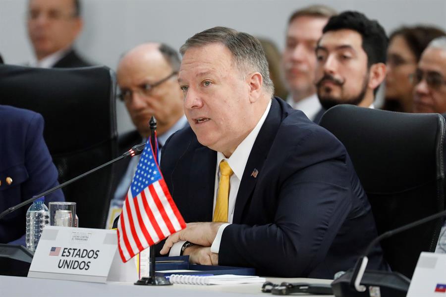 Pompeo cree que régimen de Maduro actúa como "cartel"