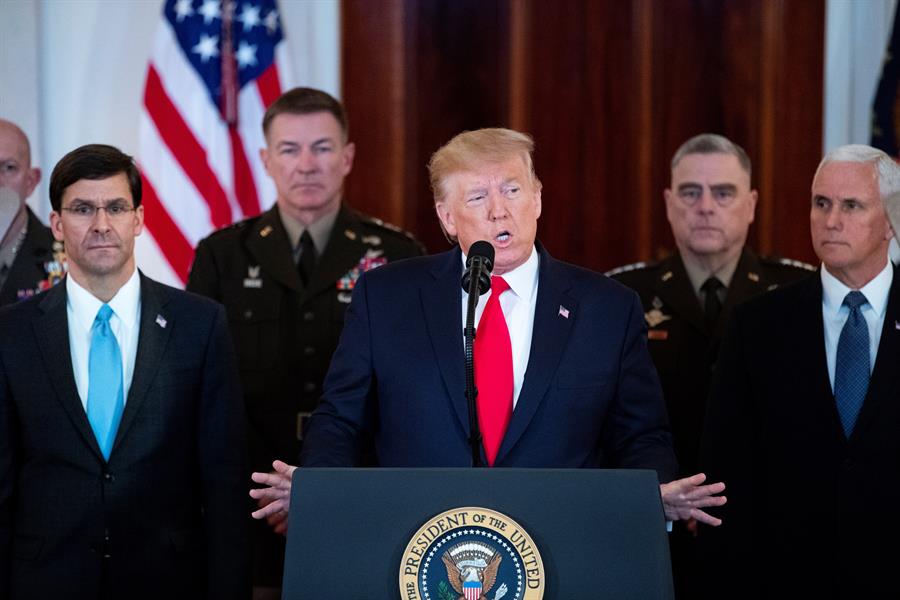 Trump anunció poderosas sanciones contra Irán