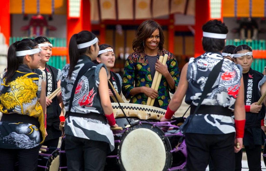 A Michelle Obama le gusta la música de Bruno Mars y Ed Sheeran