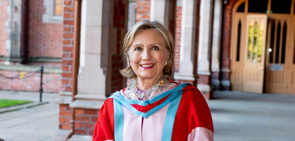 Hillary Clinton será rectora de Queen's University Belfast