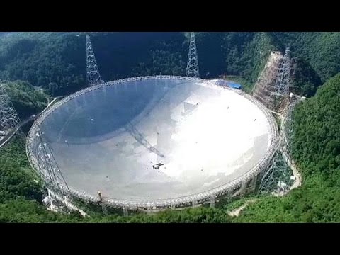 China pone en marcha el radiotelescopio más grande del mundo