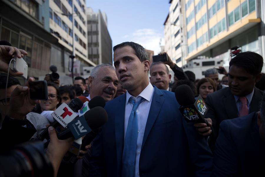 Guaidó reelegido presidente del Parlamento venezolano