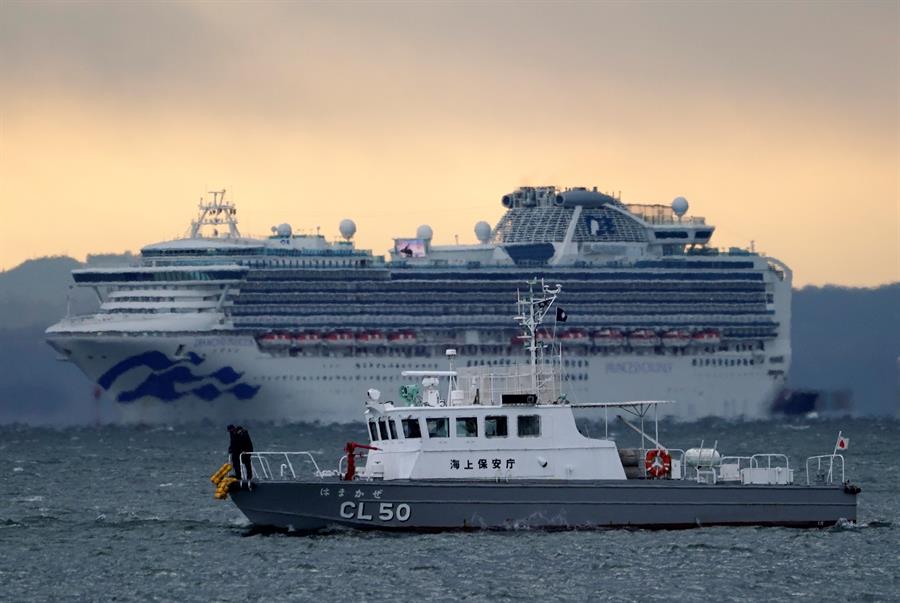 Crucero 'Diamond Princess' registra 70 casos de coronavirus