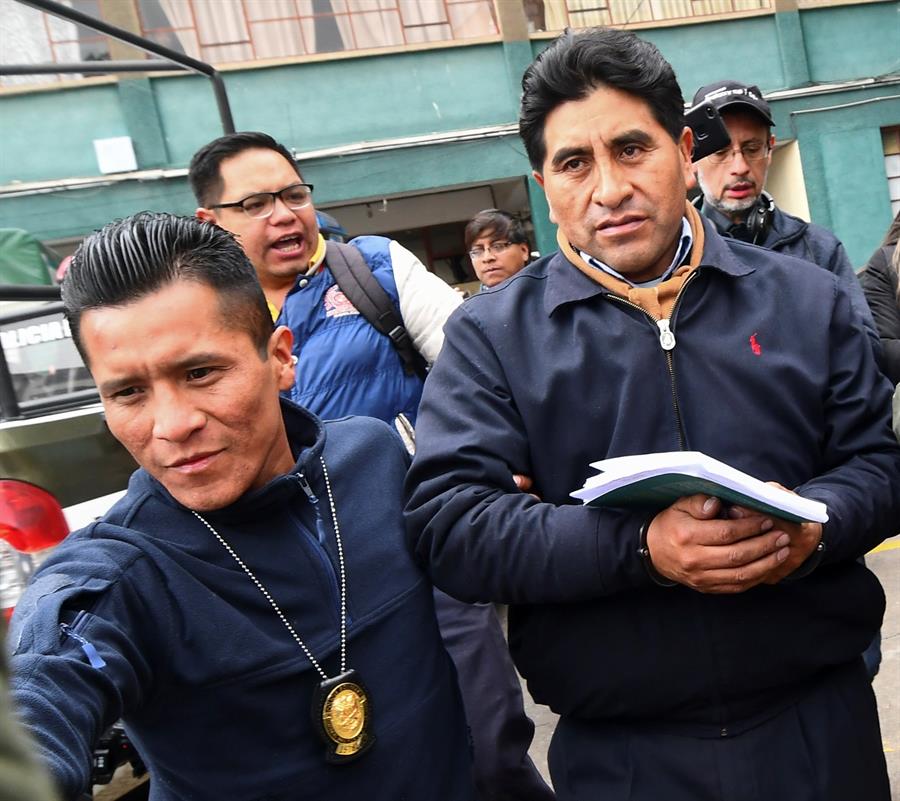 Detienen a otro exministro de la etapa de Evo Morales en Bolivia