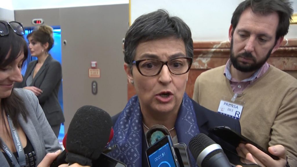 España asegura que hubiese prohibido viaje de Delcy Rodríguez