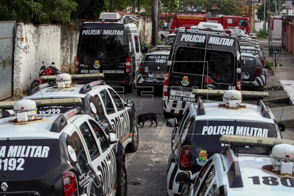 Casi 150 asesinatos en cinco días en estado brasileño con policías en huelga