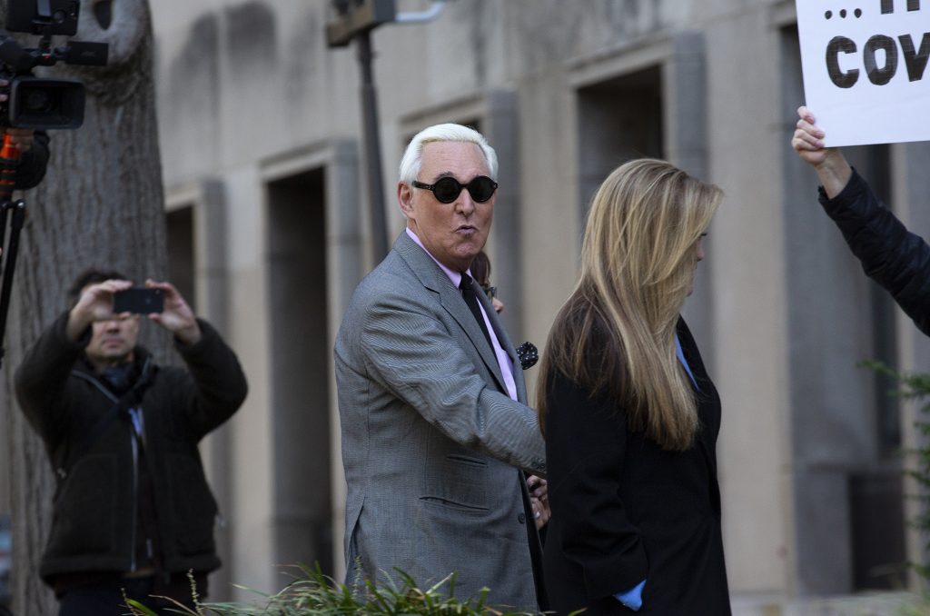 Roger Stone, exasesor de Trump, condenado a 40 meses de cárcel por mentir