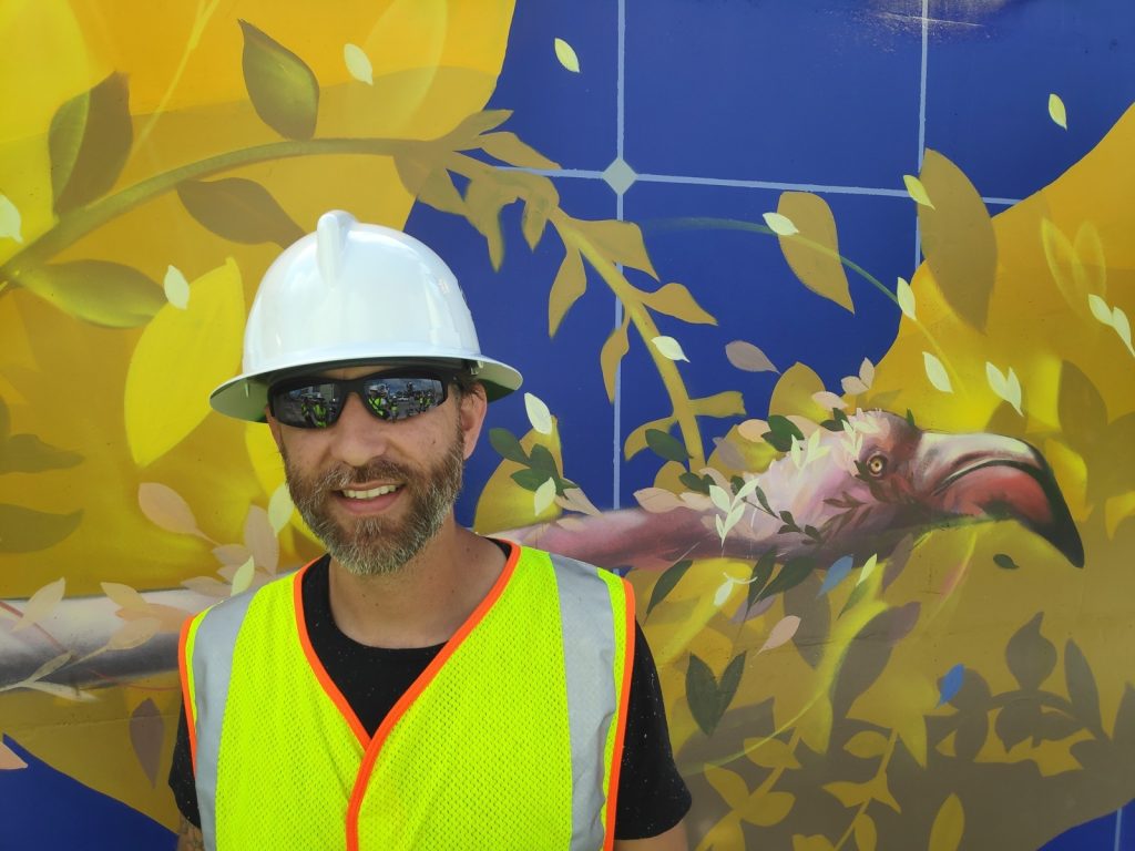 Una gran batería-mural almacenará energía en el barrio artístico de Miami
