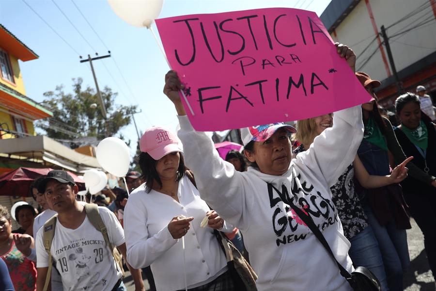 Fiscalía revela identidad de los sospechosos en asesinato de niña en México