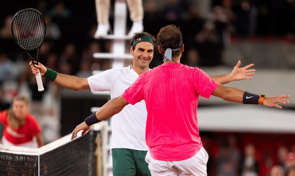 Nadal y Federer baten récord de espectadores con partido en África