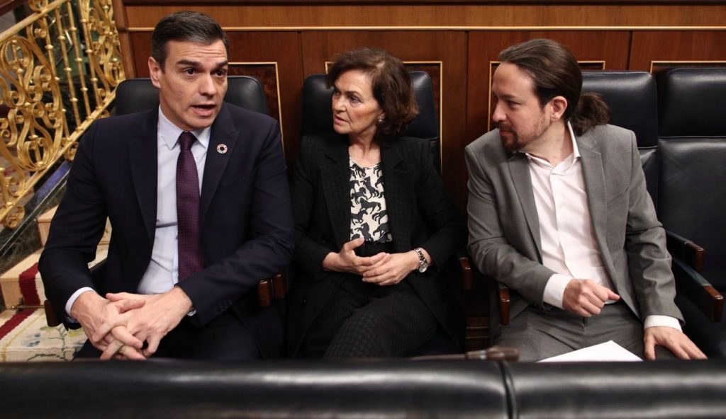 Así fue el cara a cara de Sánchez y Abascal por el caso venezolano