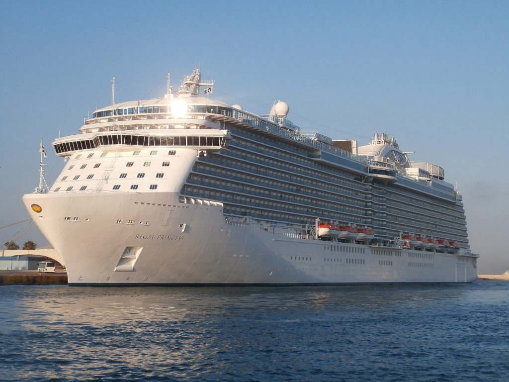 Crucero atraca en Florida tras descartar coronavirus en dos tripulantes