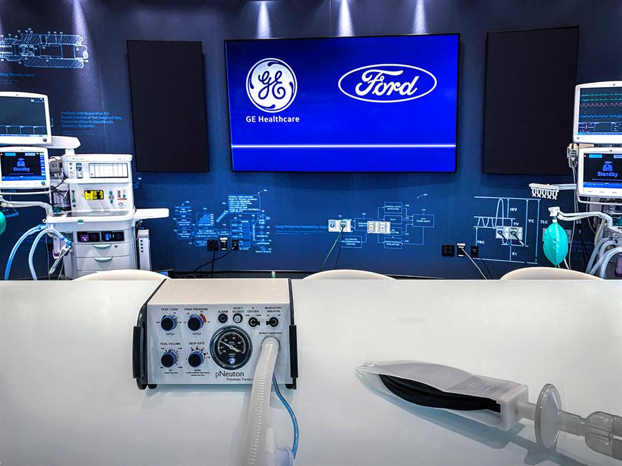 Ford producirá 50.000 respiradores en próximos 100 días para frenar COVID-19