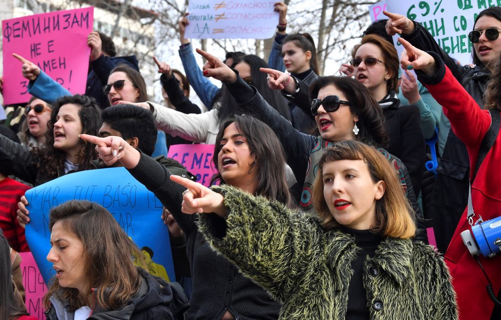 Las mujeres se movilizan en el 8M a pesar del coronavirus