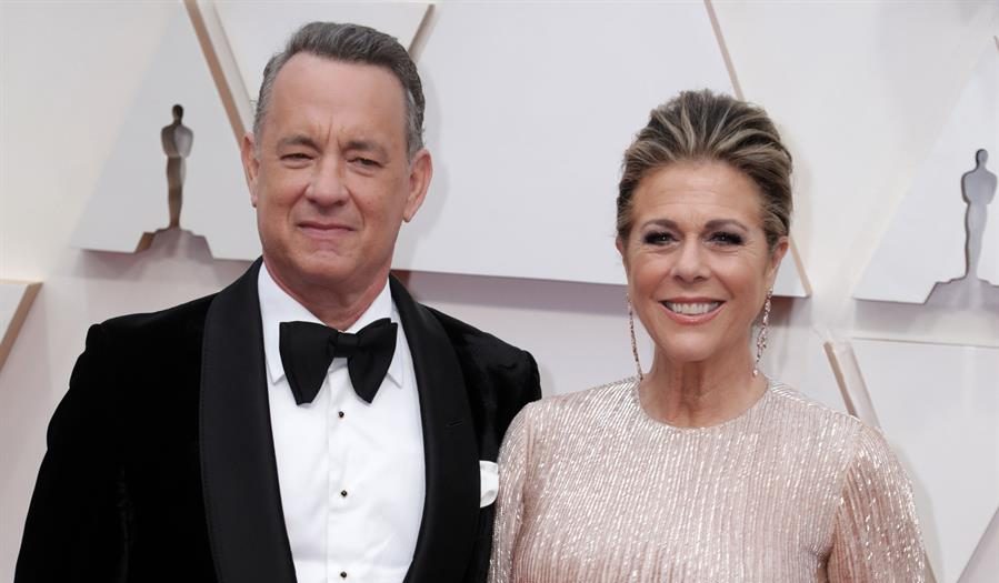Tom Hanks y su esposa diagnosticados con coronavirus