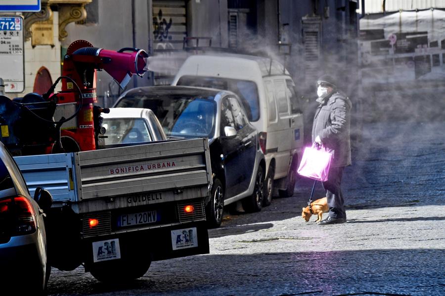 Contagiados en Italia podrían ser 600.000, dice Protección Civil