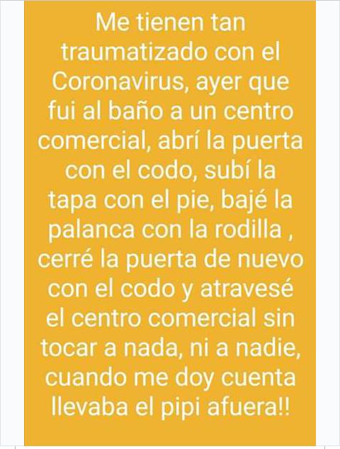 Temor con humor se paga, grita el planeta al coronavirus