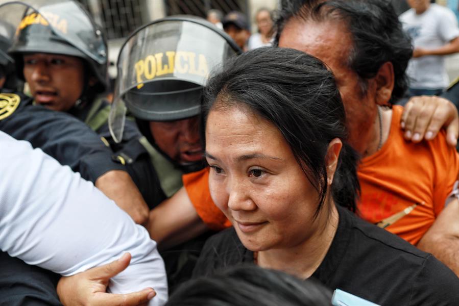 Tribunal ordena liberación de Keiko Fujimori