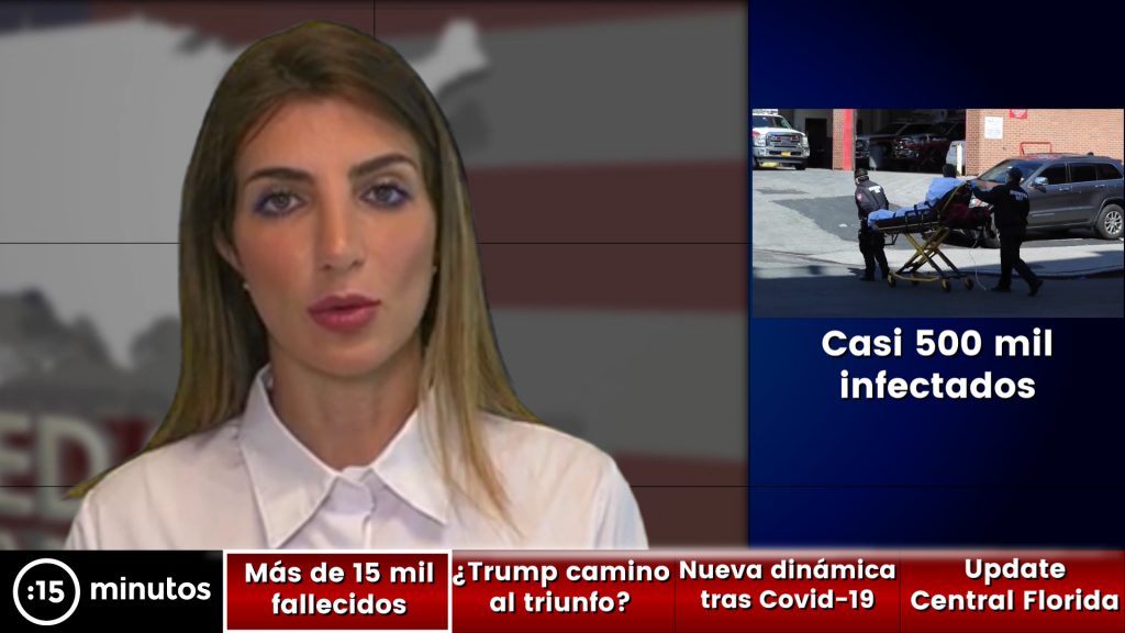 No te pierdas nuestro noticiero 15 minutos news
