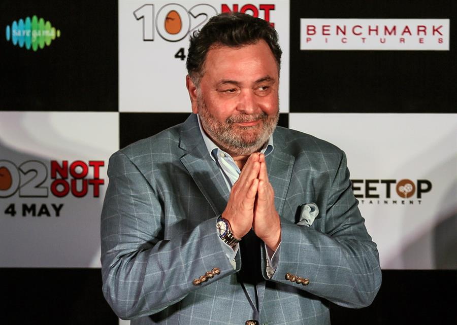 Bollywood llora la muerte del legendario Rishi Kapoor