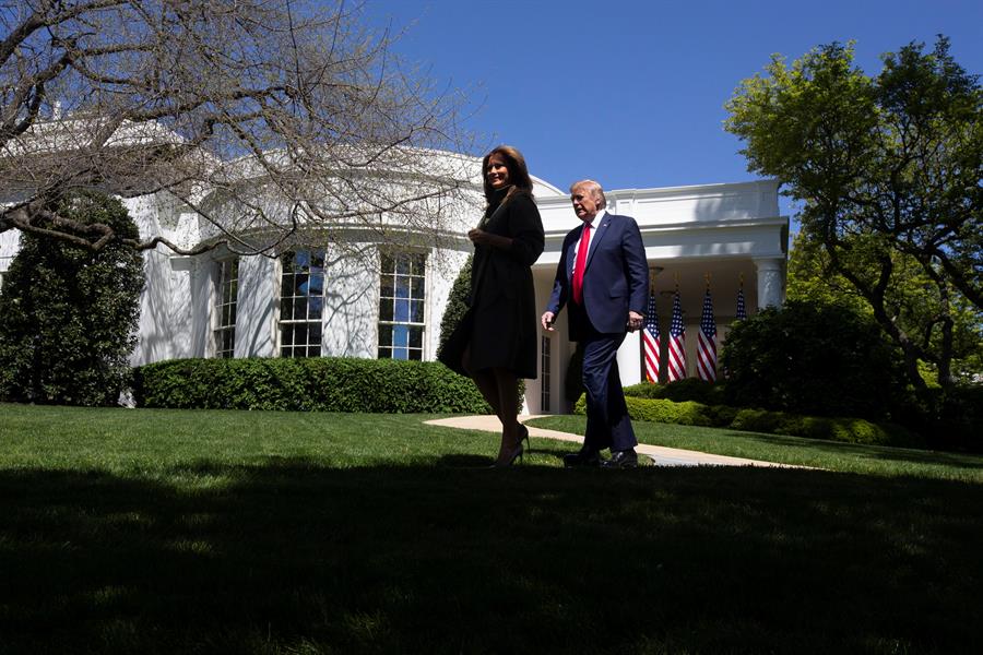 Melania Trump se acerca a sus 50 años