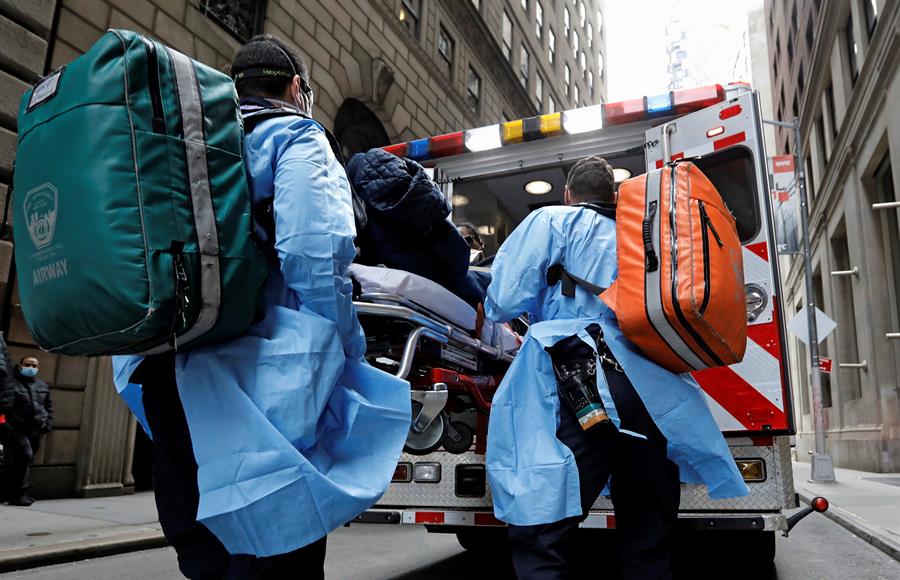 Jornada mortífera en New York: 799 fallecidos en 24 horas