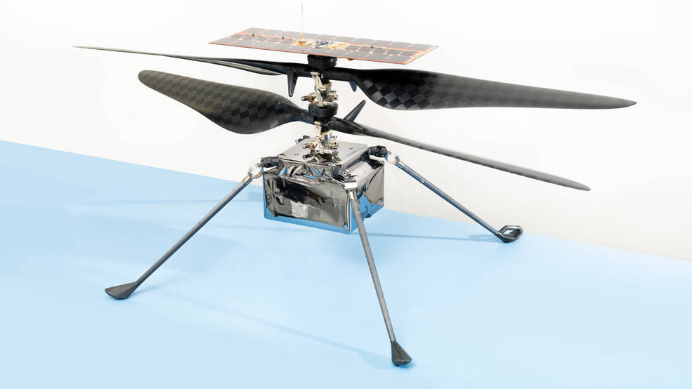 NASA da nombre al helicóptero que visitará Marte
