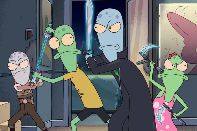 La serie animada para adultos Solar Opposites llega a Hulu