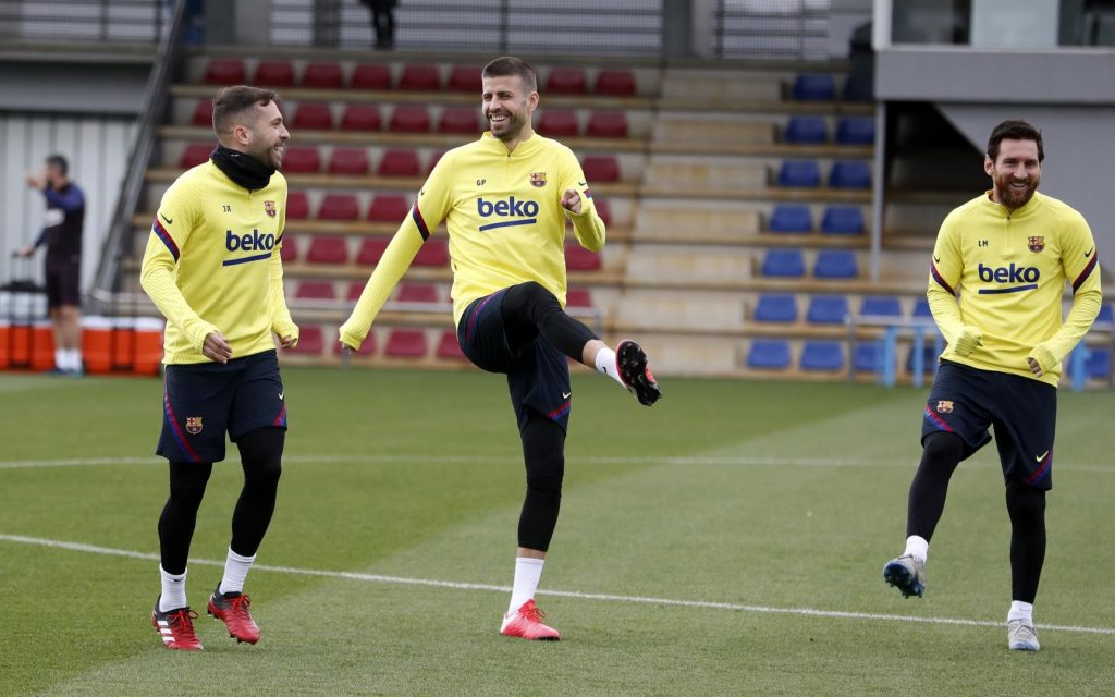 Los clubes de LaLiga comienzan este lunes a entrenar en grupos