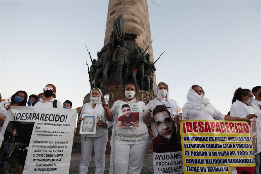 Madres de desaparecidos protestan en México clamando justicia