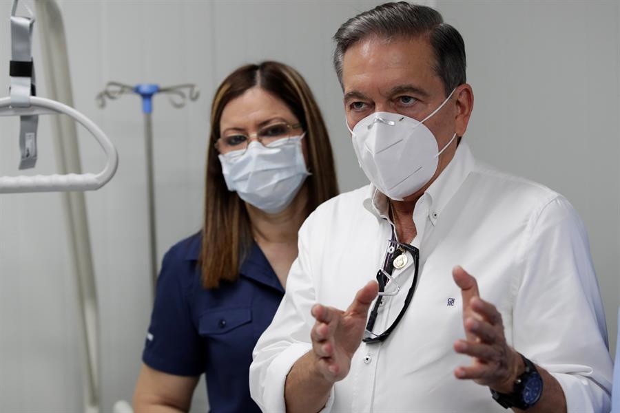Cortizo pide a Trump respiradores y PCR