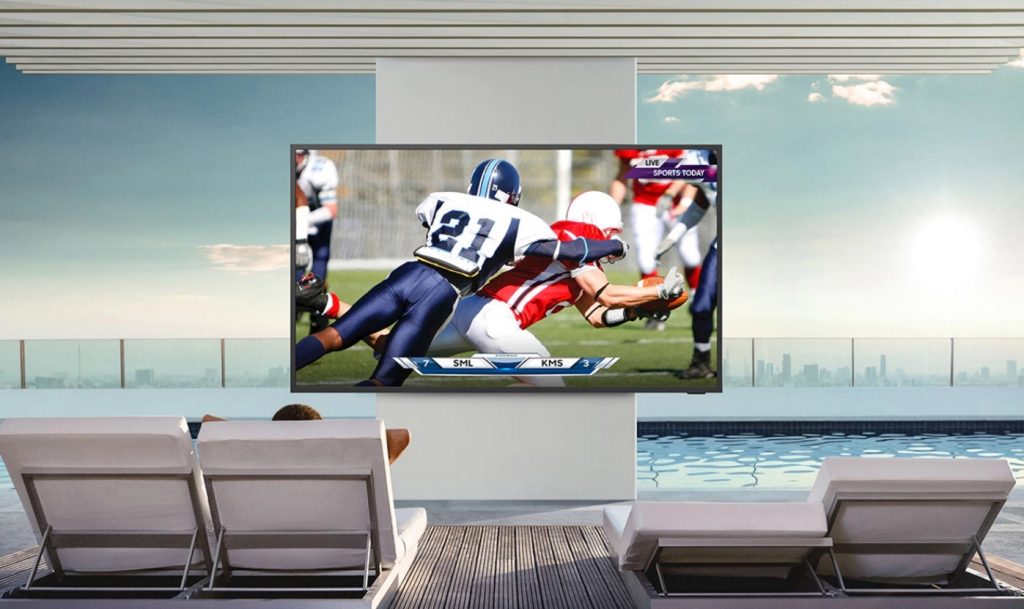 Samsung lanza televisor resistente al agua y con pantalla antirreflectante
