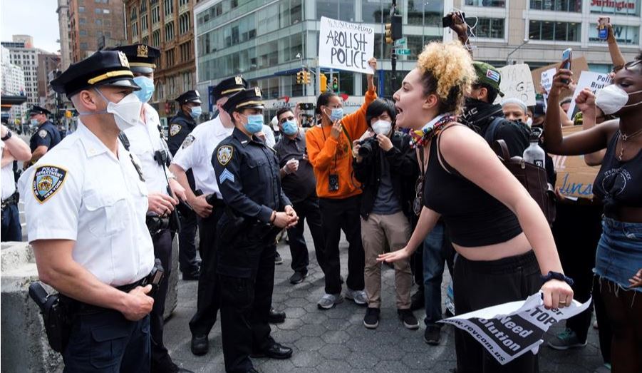 Protestas en Nueva York por la muerte de Floyd