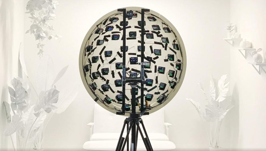 Google crea sistema de 46 cámaras para videos 6DOF
