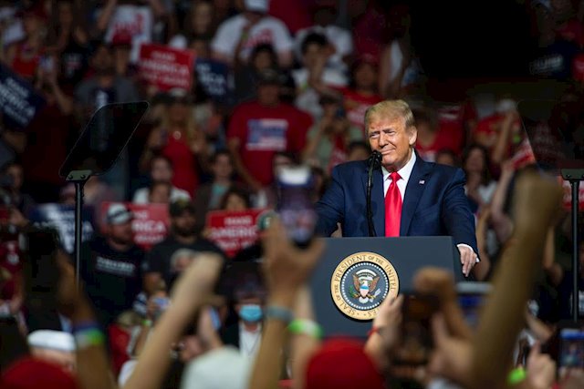 Trump acusa de traición a uno de los líderes del movimiento Black Lives Matter