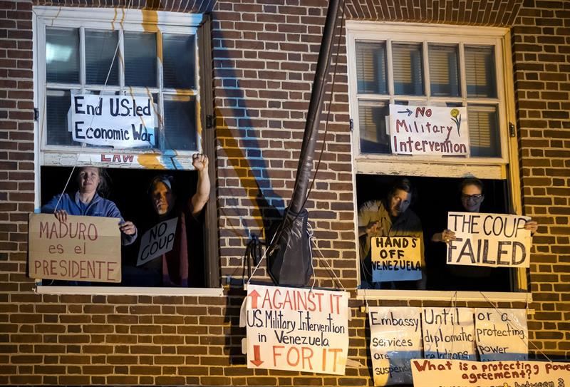 EEUU condenó a 4 de los invasores de la Embajada de Venezuela en Washington