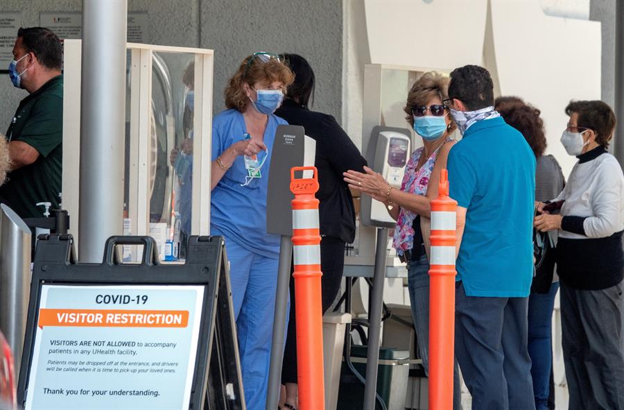 Florida estableció un nuevo récord de casos diarios