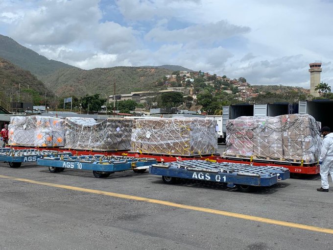 La ONU envía 94 toneladas de suministros a Venezuela