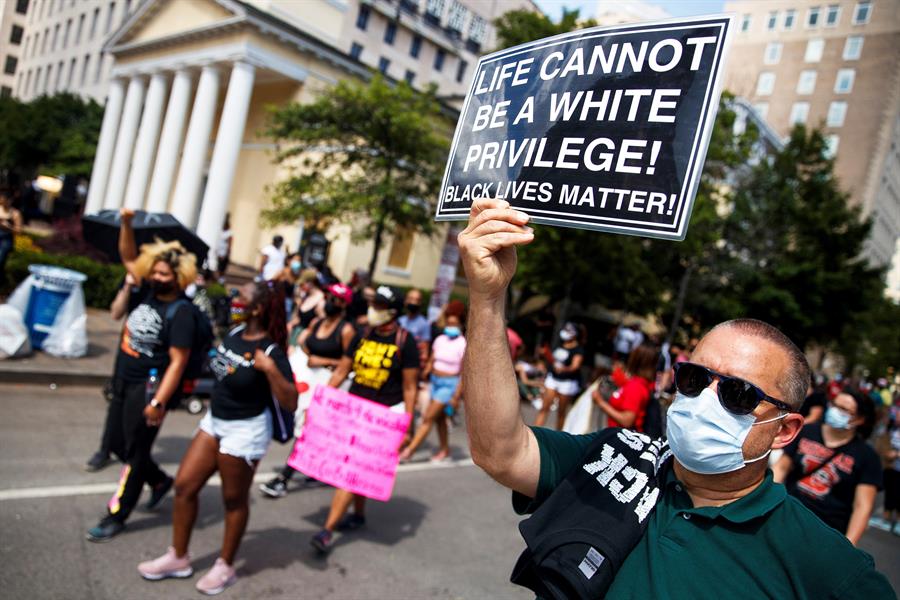 Expectativas por la gran marcha antirracismo en Washington