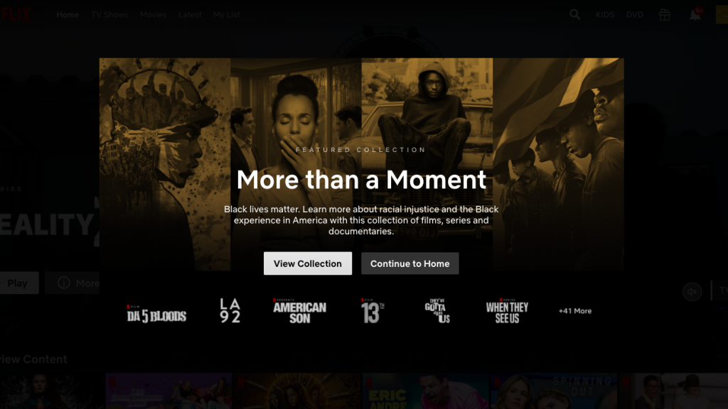 Netflix presenta una colección especial relacionada con "Black Lives Matter"