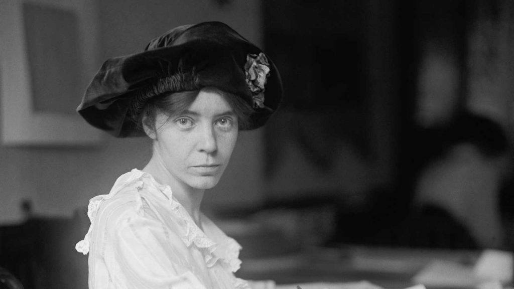 Con Alice Paul las mujeres ganaron el derecho a votar en 1920