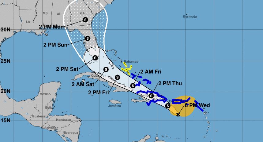 Florida suspende pruebas ante posible llegada del Ciclón Tropical Nueve