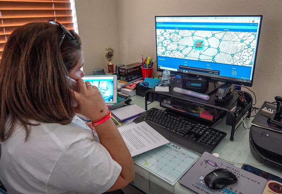 Con Covid Fighter App buscan detener la pandemia en Florida