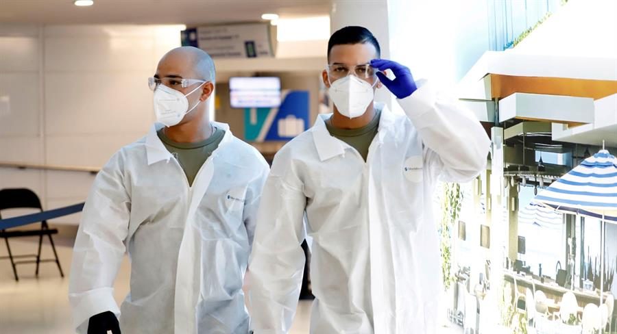 Día gris tras récord de hospitalizaciones por coronavirus en Puerto Rico