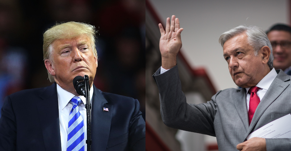 Trump quiere "emular" con López Obrador la relación entre Lincoln y Juárez