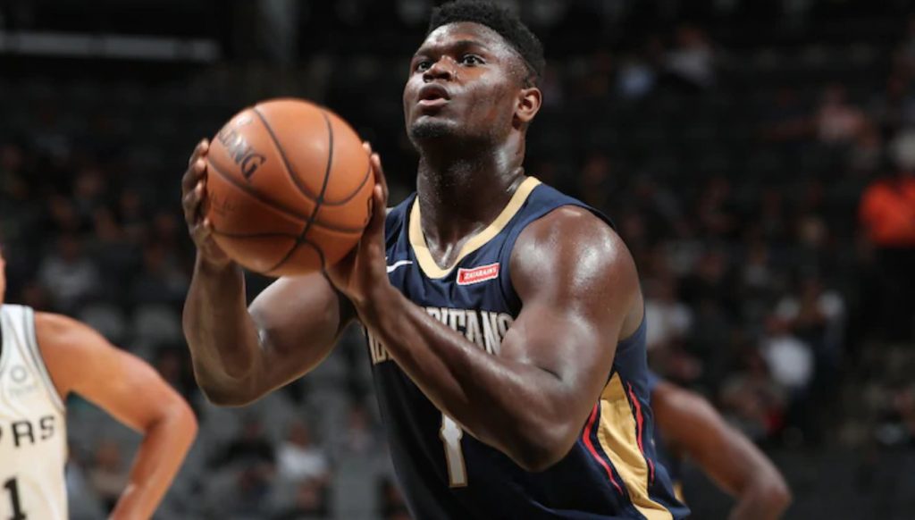 Zion Williamson muestra su increíble cambio físico