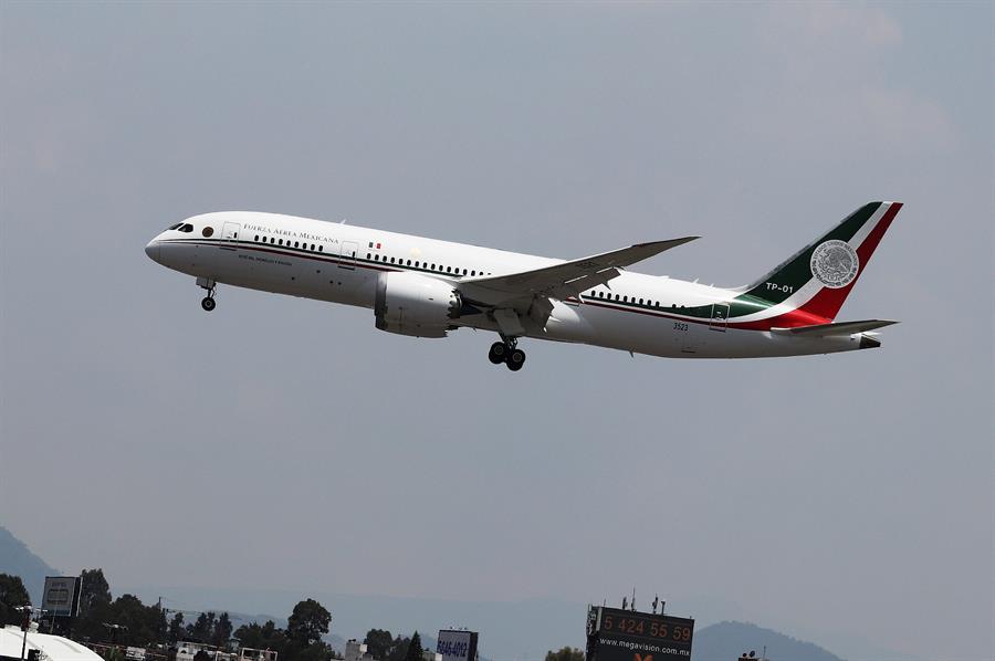 Aterriza avión presidencial en México para su venta tras 19 meses en EEUU