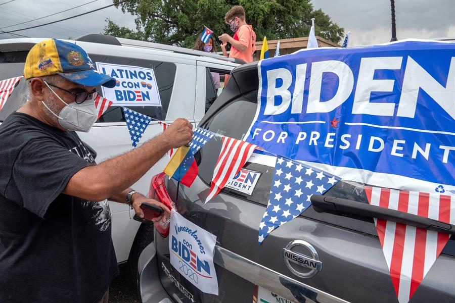 Biden lidera sondeos a menos de 4 meses de las elecciones
