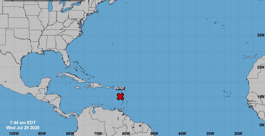 Alerta en islas del Caribe por ciclón tropical